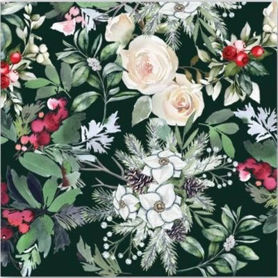 WINTER GARDEN COCKTAIL NAPKIN - 814443