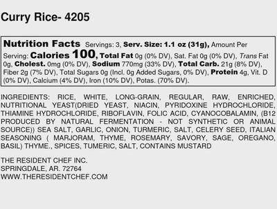SOUP FOR 2 CURRY RICE - 4205