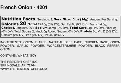 SOUP FOR 2 FRENCH ONION SOUP - 4201