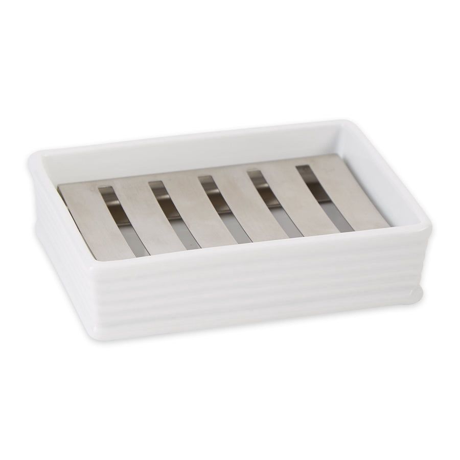 STONEWARE SINK SOAP DISH - SOAP-DISH