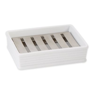 STONEWARE SINK SOAP DISH - SOAP-DISH