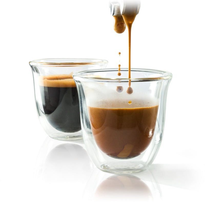 DOUBLE-WALL INSULATED 2oz. ESPRESSO GLASSES SET/2 - HK-821