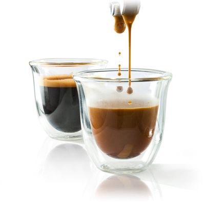 DOUBLE-WALL INSULATED 2oz. ESPRESSO GLASSES SET/2 - HK-821