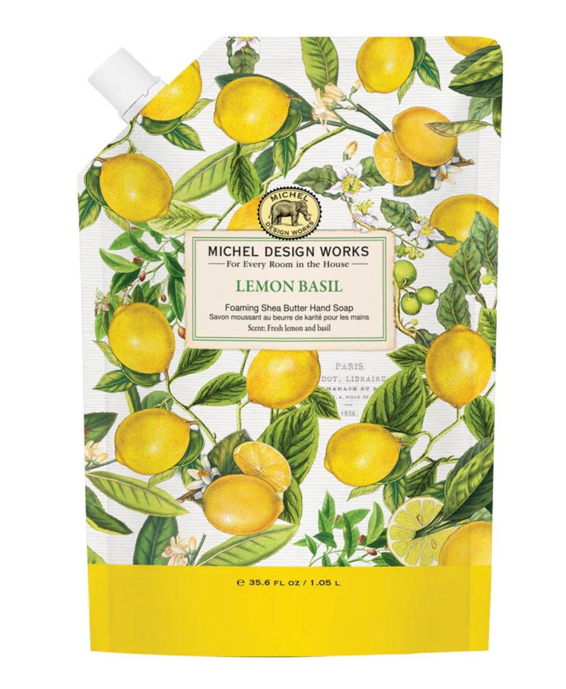 MDW LEMON BASIL FOAMING SOAP REFILL - 879008