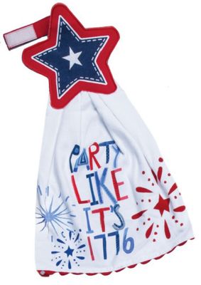 PARTY 1776 HANG-UP TOWEL - R8579