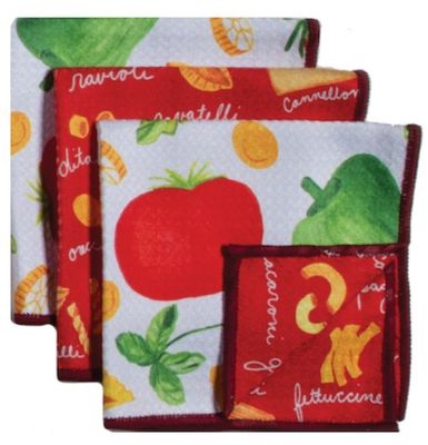 PASTA ECO DISH CLOTH 3 PACK- R8625