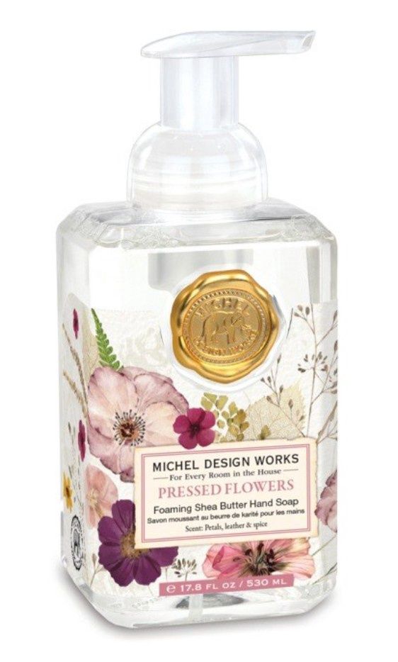 PRESSED FLOWERS FOAMING SOAP - 801447