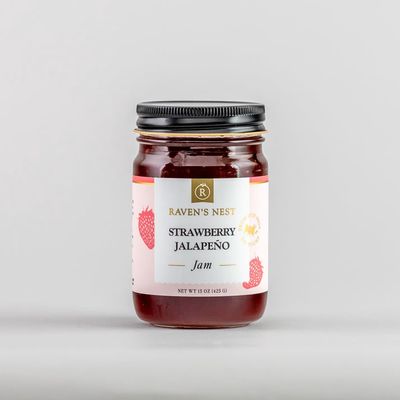 STRAWBERRY JALAPENO JAM 15oz. - JAM-STR-15