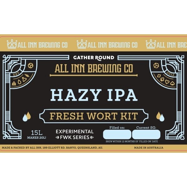 Hazy IPA Fresh Wort Kit - All Inn Brewing Co