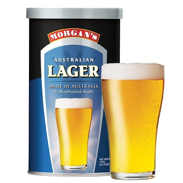 Morgan&#39;s Australian Lager 1.7kg Kit