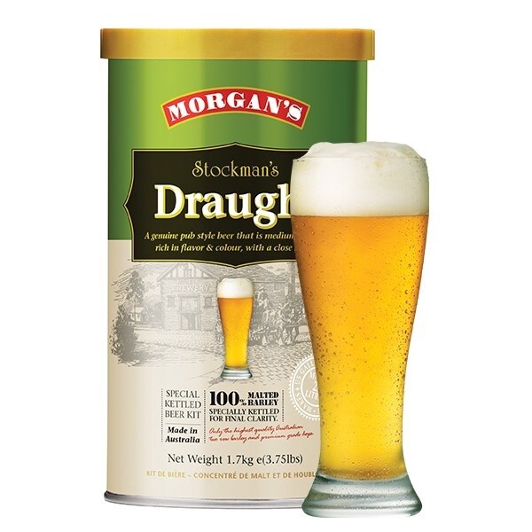 Morgan&#39;s Premium Stockmans Draught 1.7kg Kit