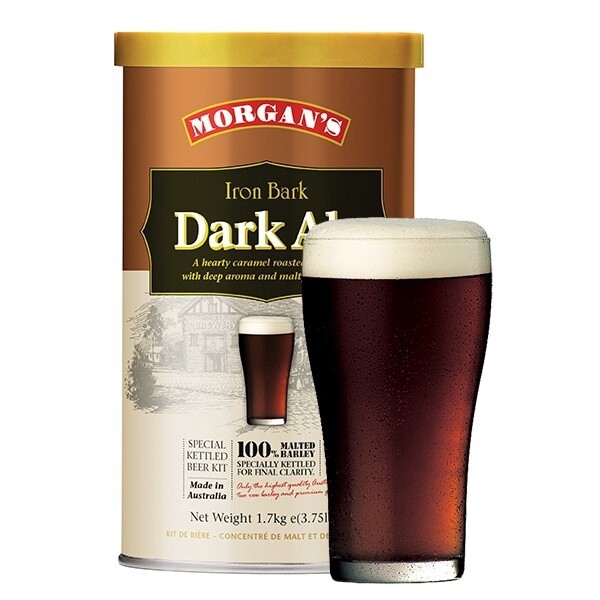 Morgan&#39;s Premium Ironbark Dark Ale 1.7kg Kit
