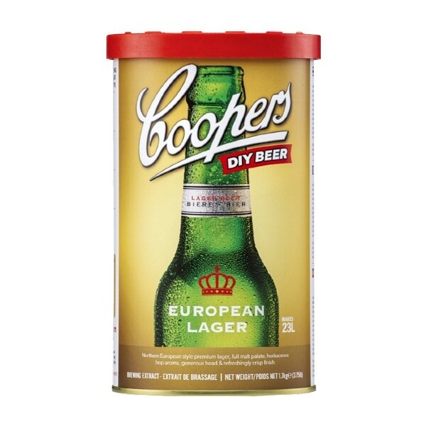 Coopers International - European Lager DIY Beer Brewing Extract 1.7kg