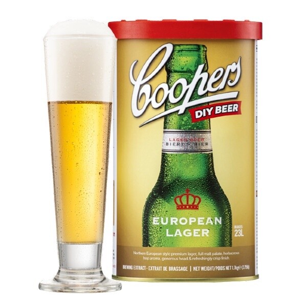Coopers International - European Lager DIY Beer Brewing Extract 1.7kg