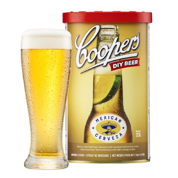 Coopers International - Mexican Cerveza DIY Beer Brewing Extract 1.7kg