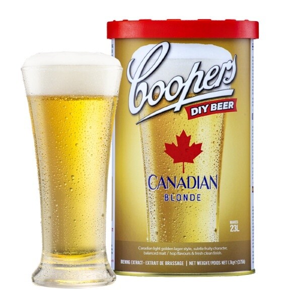 Coopers International - Canadian Blonde DIY Beer Brewing  Extract 1.7kg