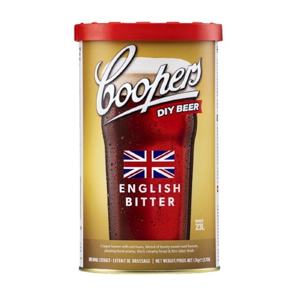 Coopers International - English Bitter DIY Beer Brewing Extract 1.7kg