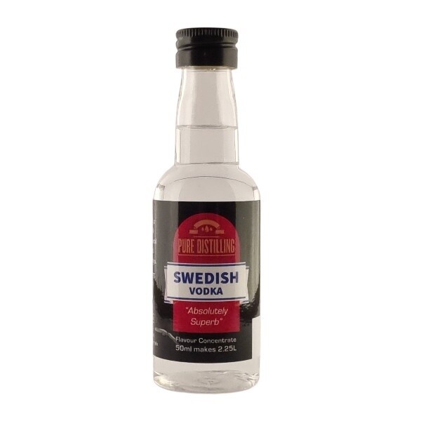 Pure Distilling Swedish Vodka Essence