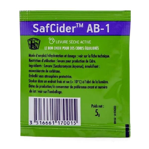 Safcider AB-1 (Balance) Yeast