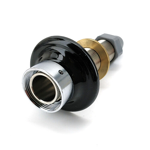 100mm NukaTap Long Shank - 304 Stainless Steel with duotight - 8mm (5/16) x 5/8inch Female.