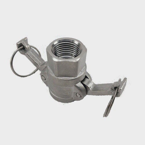 1/2 Inch Type D Camlock - Female Cam x Female BSPP Thread