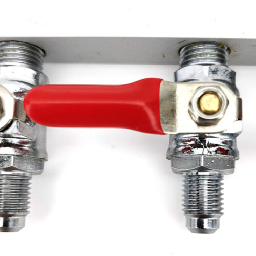 Gas Line Manifold Splitter 3 ways (MFL Thread)