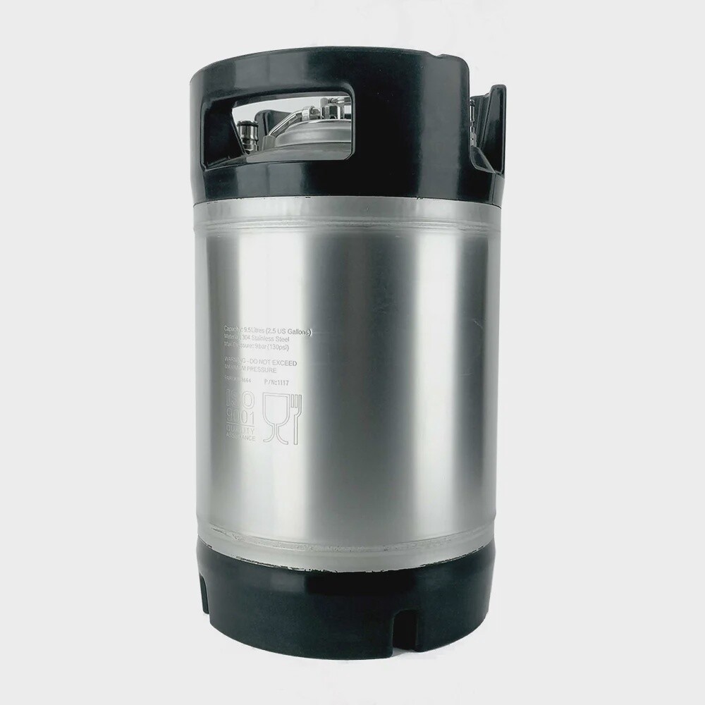 9.5L Ball Lock Keg - Premium Brand New