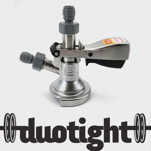 A-Type Coupler - Full Stainless Steel with duotight 5/8&quot; to 8mm fittings