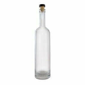 750ml Slim Heavy Glass Bottle