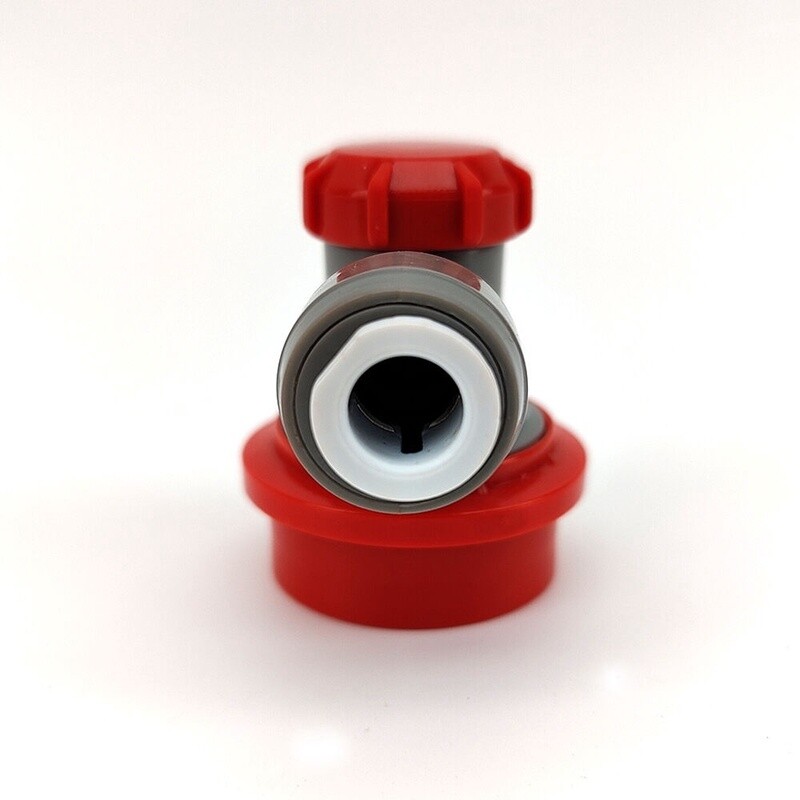 Ball Lock Disconnect (Gas) with 8mm duotight