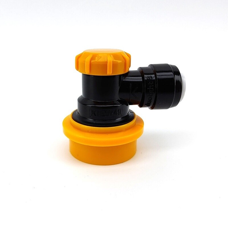 Ball Lock Disconnect (Liquid) with 8mm duotight fitting