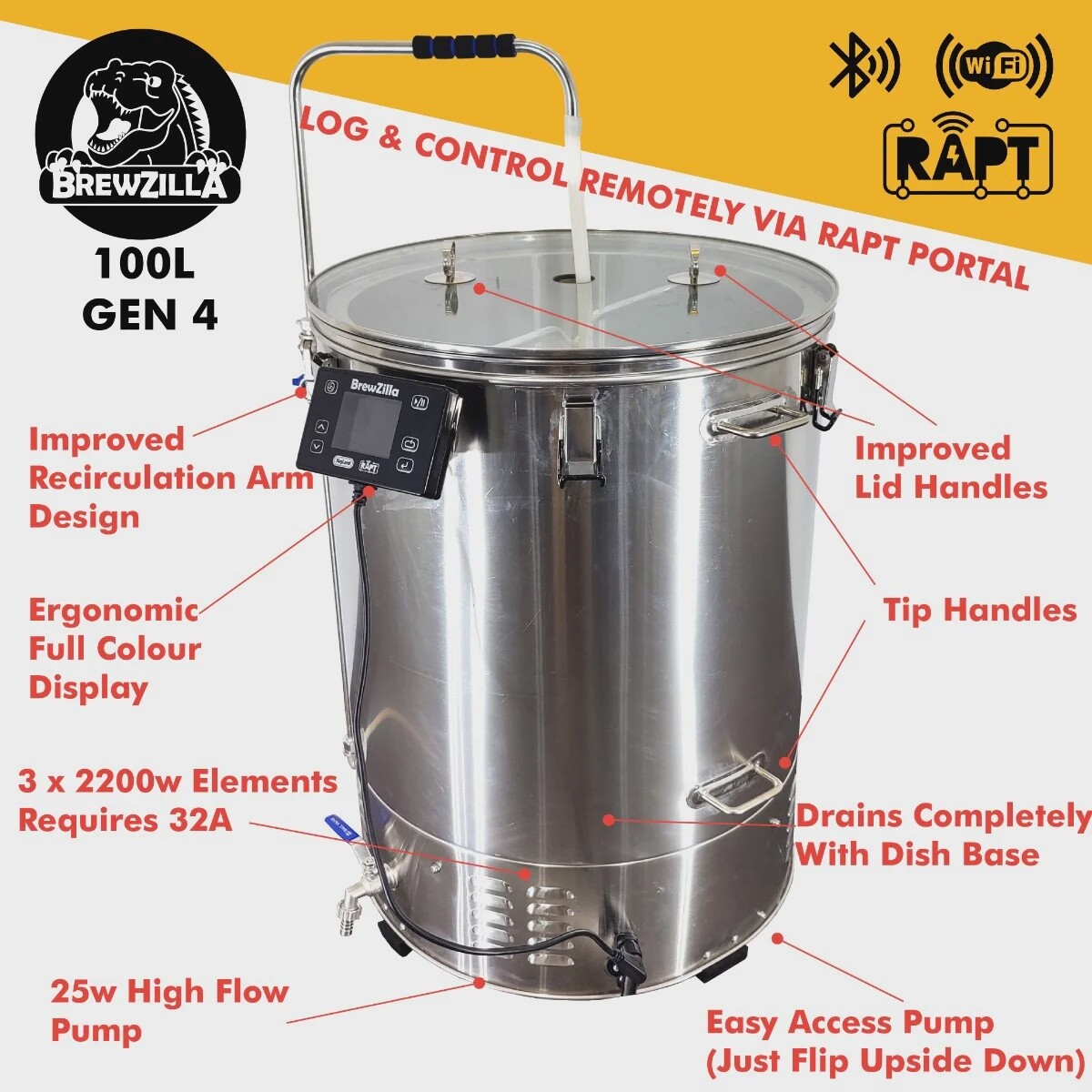 BrewZilla 100L Gen 4