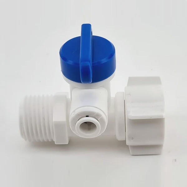 6.35mm  Diverter Valve - 1/2" for RO Filter System