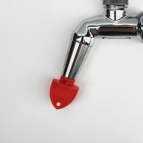 Draft Beer Tap Faucet Cap &amp; Brush