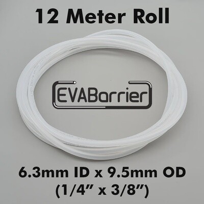 EVABarrier 6.3mm (1/4&quot;) x 9.5mm (3/8) Double Wall EVA (12meter Length in Bag) Beer Line / Gas Line