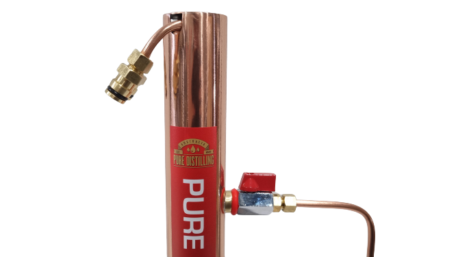 Pure Distilling Reflux Condenser