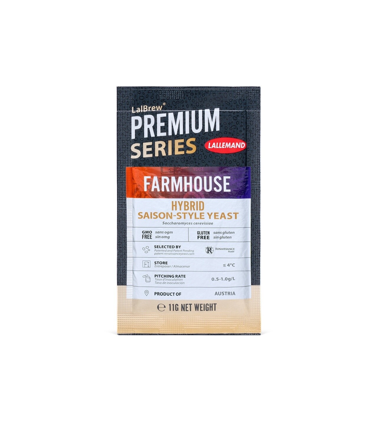 Lalbrew - Farmhouse - Saison Style Hybrid Yeast - 11g