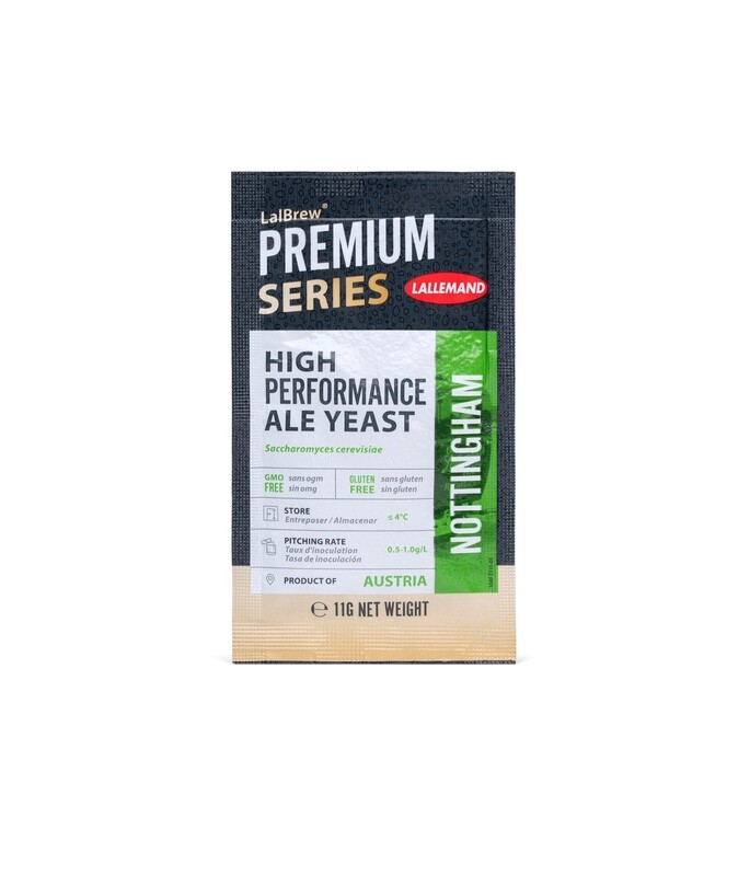 LalBrew - Nottingham - Dry English Style Ale Yeast - 11g