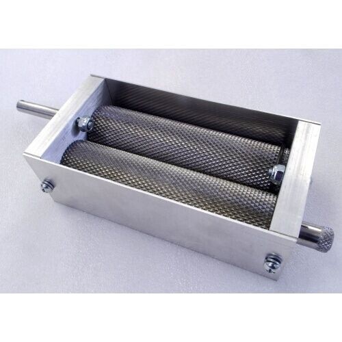 Malt King - Grain Mill (2 Roller) with Steel Mounting Board