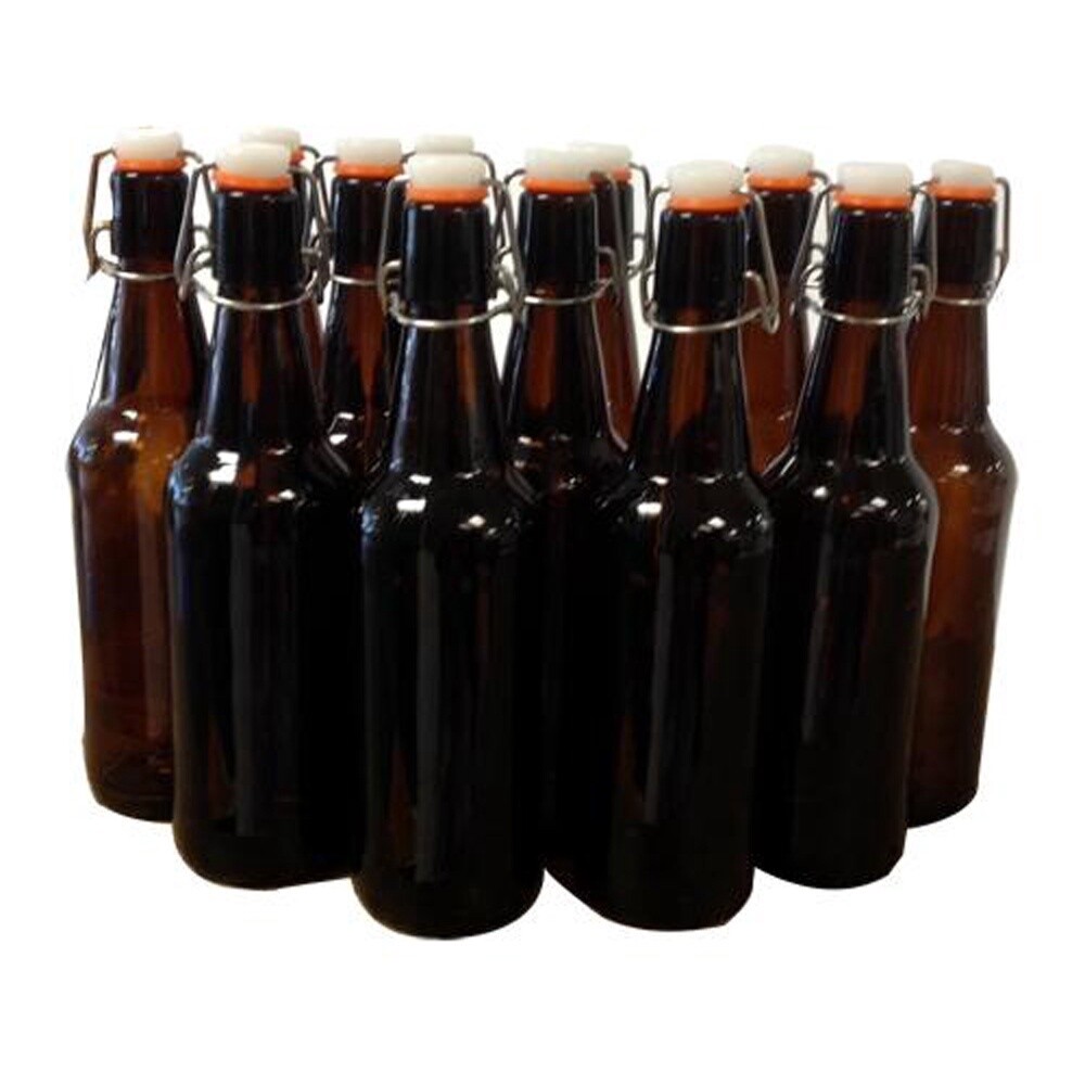 Mangrove Jack&#39;s Amber Flip Top Bottle - 12 x 750ml