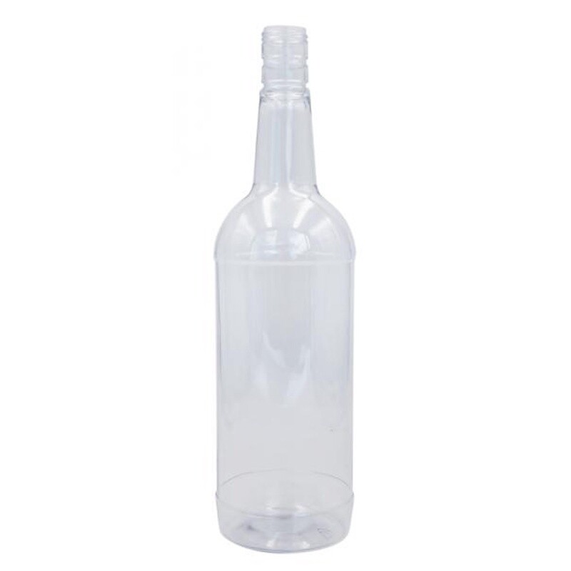 PET Spirit Bottles 1.125L Clear Inc Cap