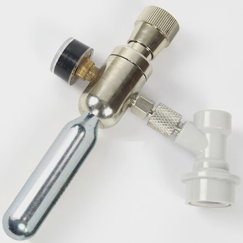 Mini CO2 Charger - For Threaded 16g Bulbs or CO2 Cylinders