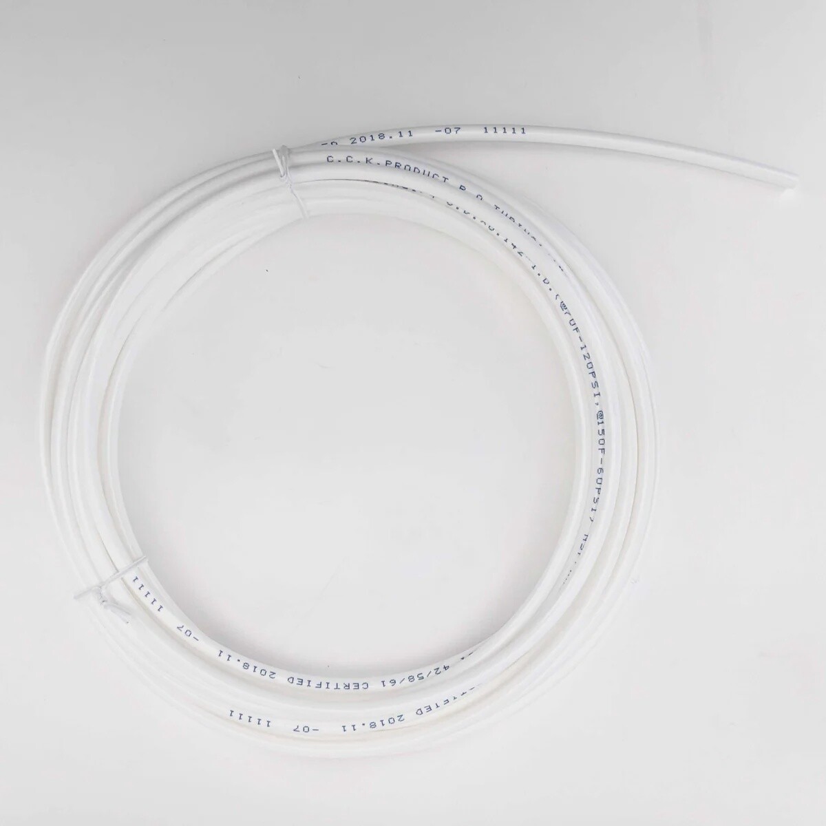 PE Water Line/Beer/Gas 4mm(5/32&quot;) x 6.3mm(1/4) - 10m Roll (Reverse Osmosis)
