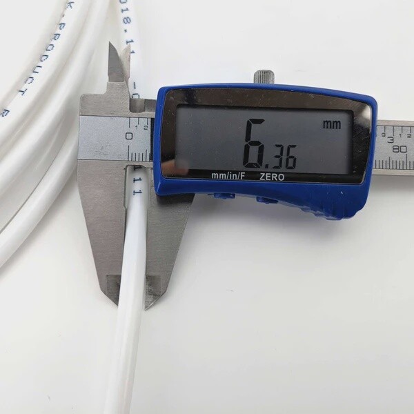 PE Water Line/Beer/Gas 4mm(5/32") x 6.3mm(1/4) - 10m Roll (Reverse Osmosis)