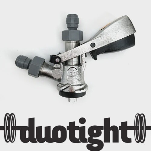 S-Type Coupler - Full Stainless Steel - duotight 5/8&quot; to 8mm push in