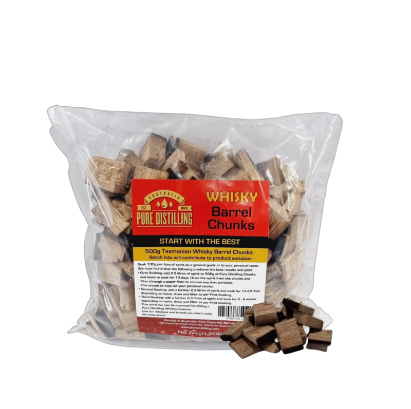 Pure Distilling Barrel Chunk Whisky 500g