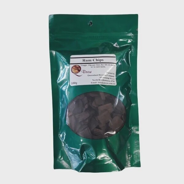 Pure Distilling Rum Oak Chips 100g