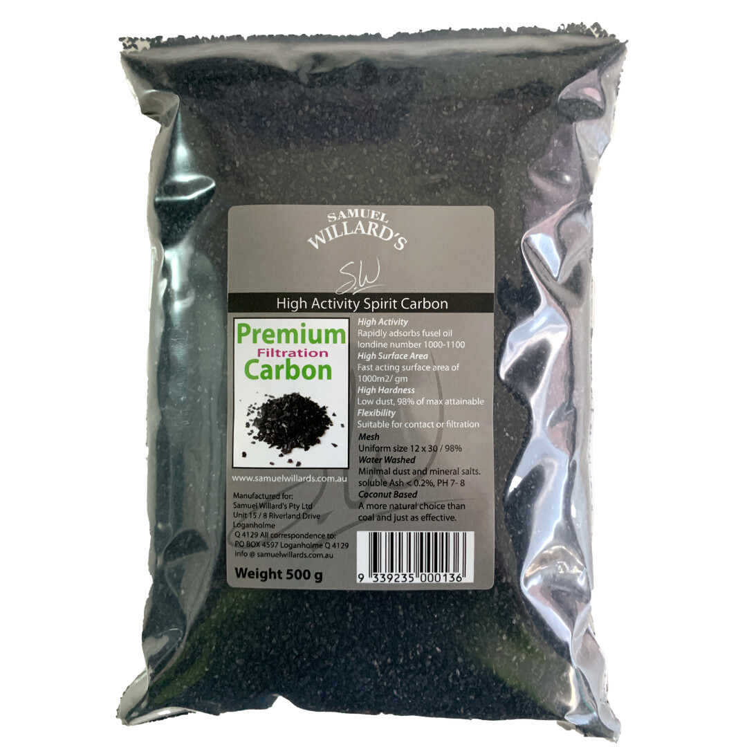 Samuel Willards Premium Activated Carbon