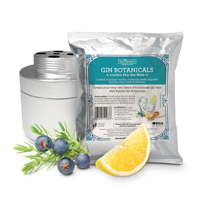 Still Spirits Gin Botanicals London Dry Gin
