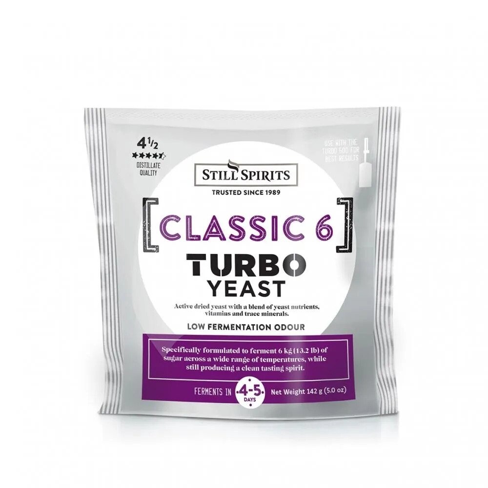 Still Spirits Classic 6 Turbo Yeast (142g)